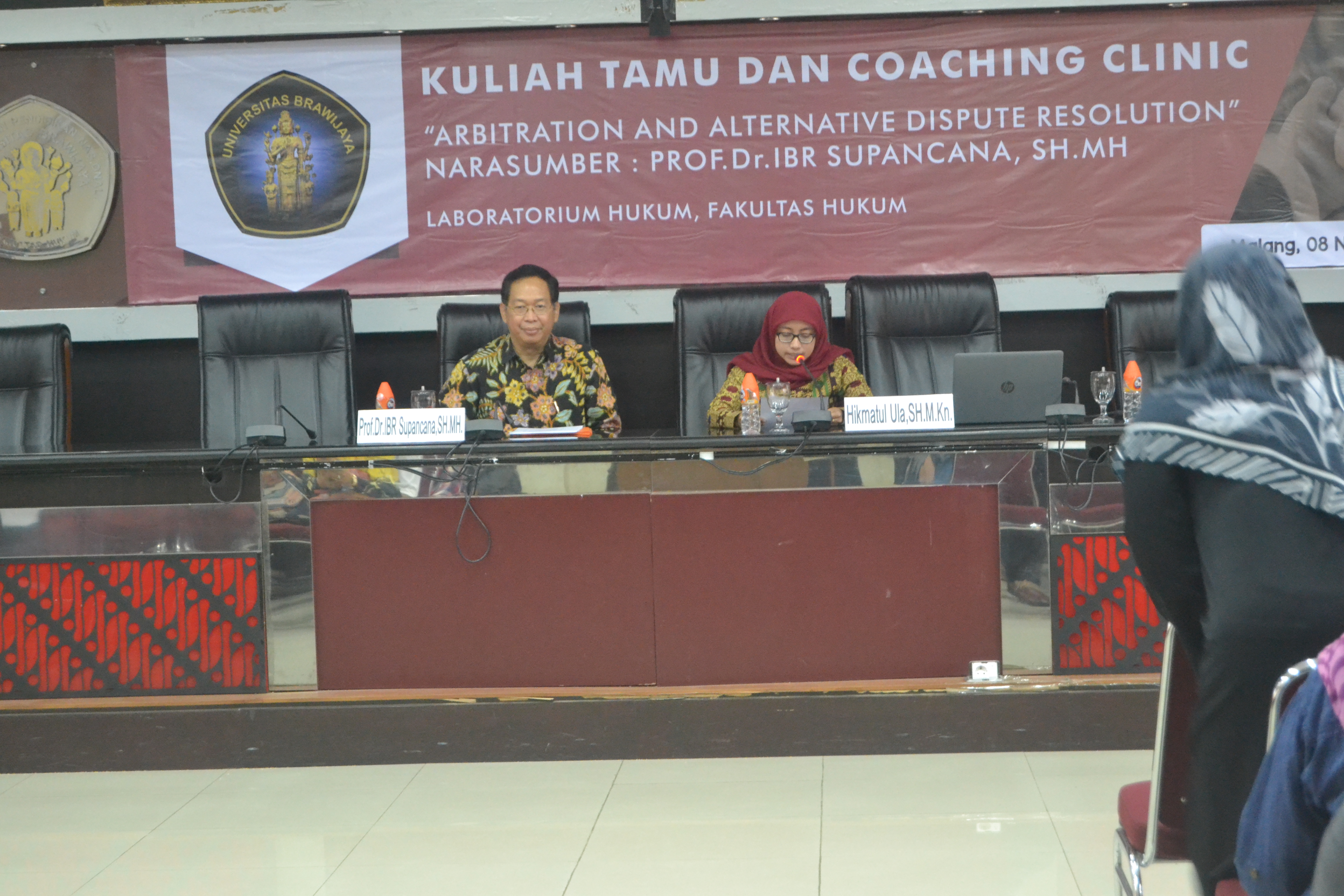 You are currently viewing Kuliah Tamu Arbitrase dan Alternatif Penyelesaian Sengketa oleh Prof. Dr. IBR Supancana, S.H., M.H.