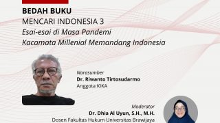 Read more about the article 5 November 2021: “Bedah Buku Mencari Indonesia 3 Esai-esai di Masa Pandemi Kacamata Millenial Memandang Indonesia”