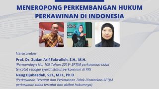 Read more about the article November 6th, 2021: 6 November 2021: “Seminar Nasional : Meneropong Perkembangan Hukum Perkawinan di Indonesia”
