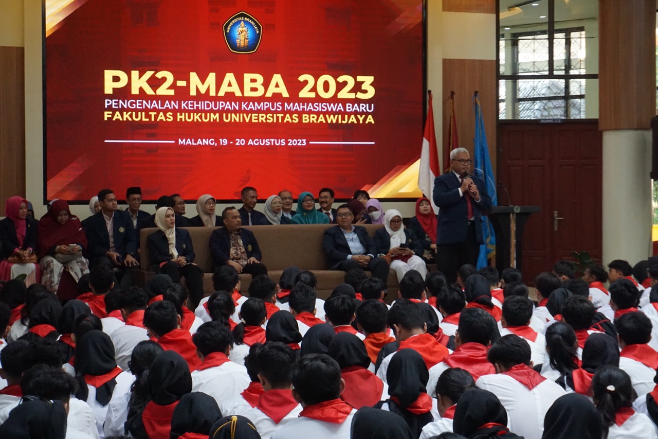 Id Pengenalan Kehidupan Kampus Tahun 2023 Di Fakultas Hukum Universitas Brawijaya Membuka